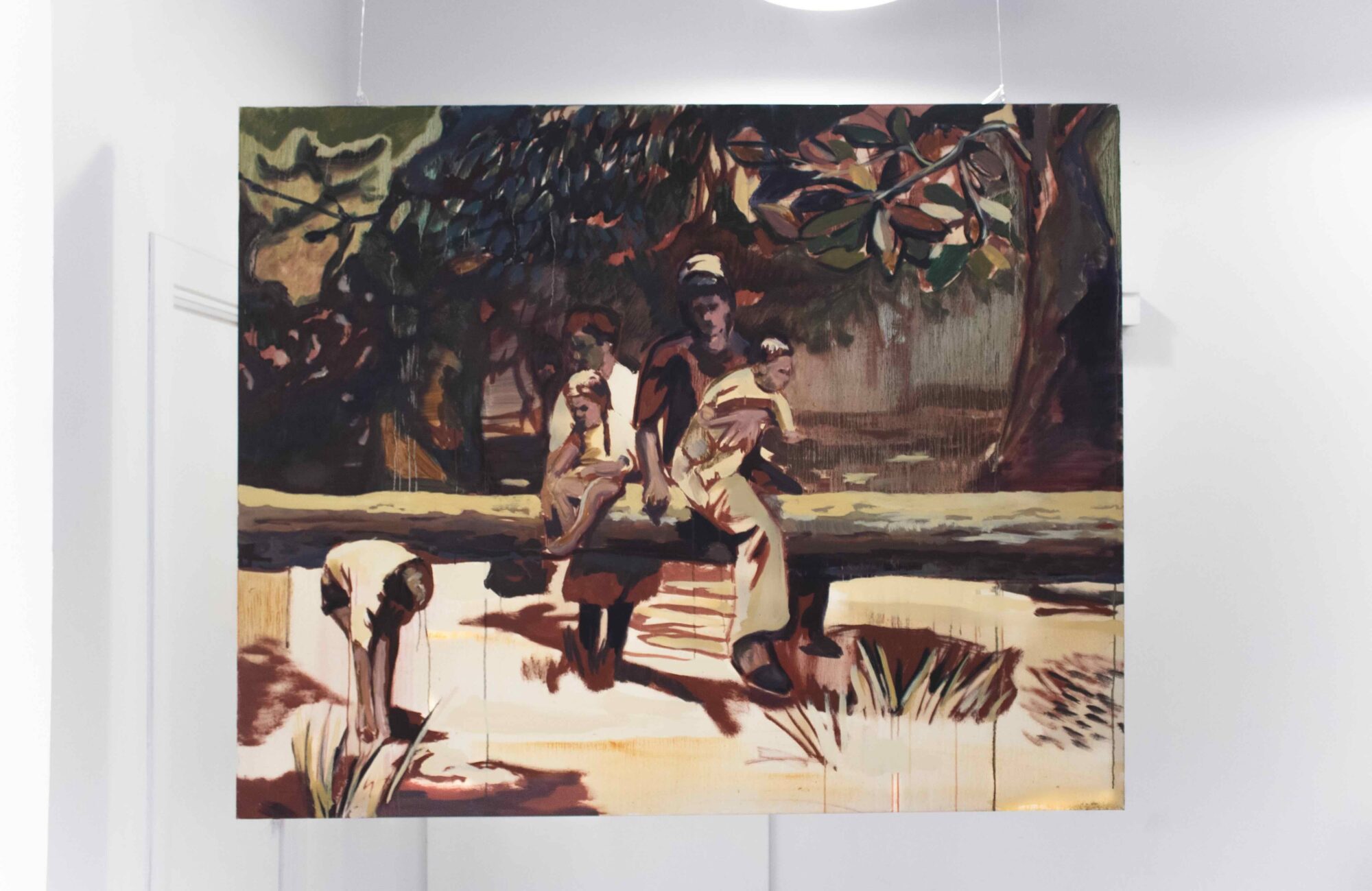Vista de la exposición 'Extraño' en Galería OLA. Obra de Ignacio San Martín Godoy. Fotografía