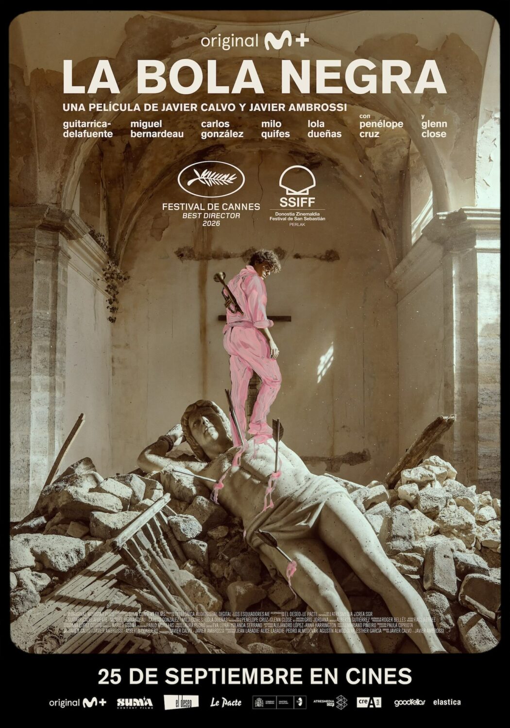 ‘La bola negra’, de Javier Calvo y Javier Ambrossi. Cartel
